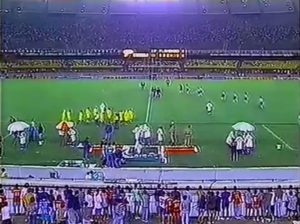 Copa do Brasil 1995   Flamengo x Grêmio (Semifinais, 1ª) com Osmar de oliveira (SBT) jogo completo