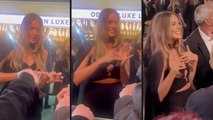 Resurfaced video of Margot Robbie doing sign language with deaf fan goes viral.