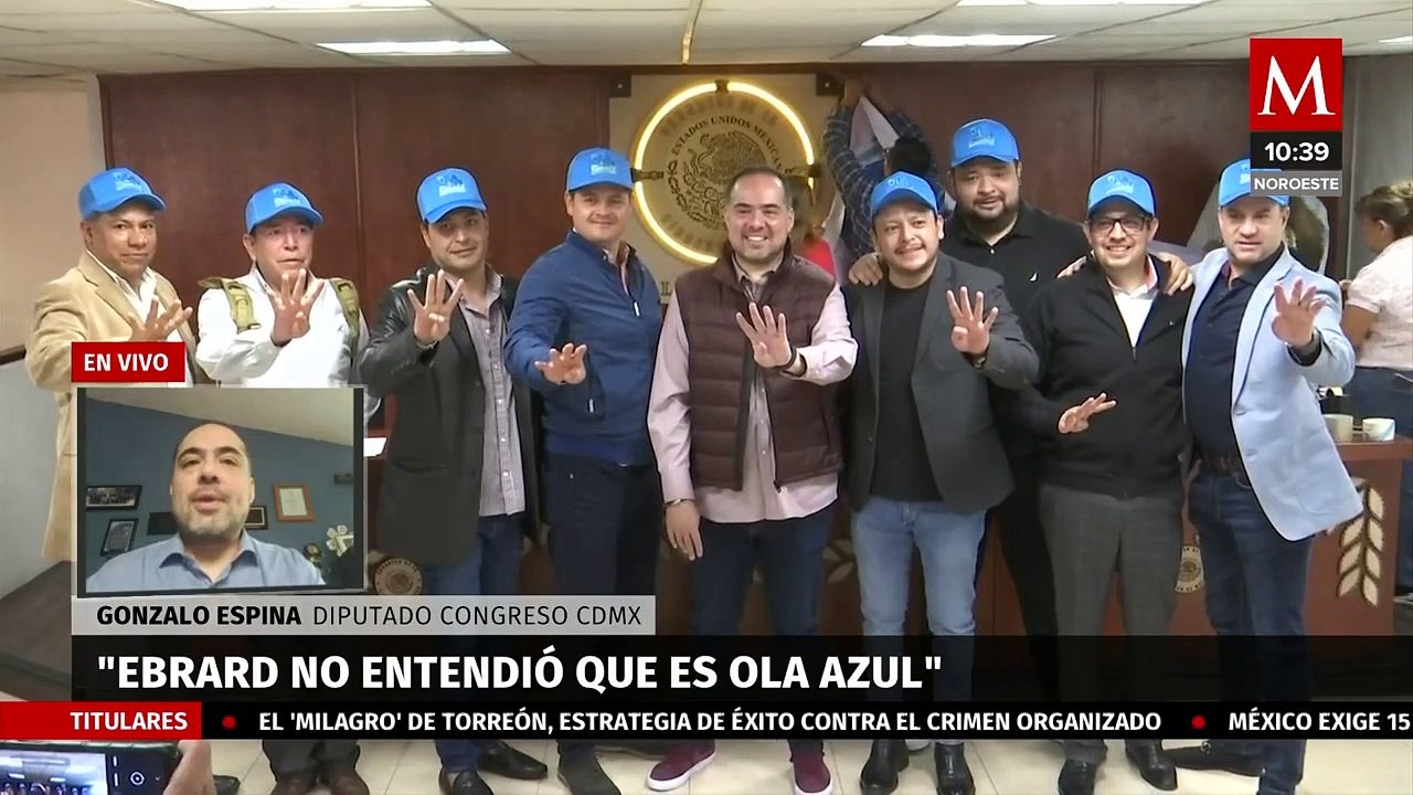 “Pensamos que la mejor es Sheinbaum”: Gonzalo Espina, diputado local del PAN