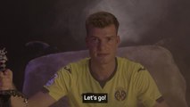 Alexander Sorloth channels his inner Viking after signing for Villarreal