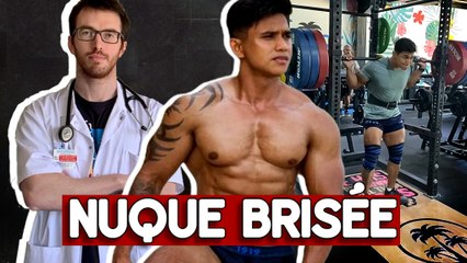 IL MEURT ÉCRASÉ LORS D'UN SQUAT À 210 KG : LE TERRIBLE ACCIDENT DE JUSTYN VICKY