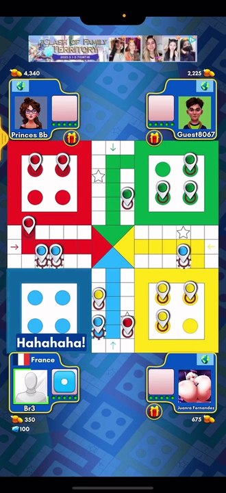 Ludo King 4 Players  A Trick To Win Easily  #ludoking #ludogame #ludo #ludogameplay #gaming #games (2)