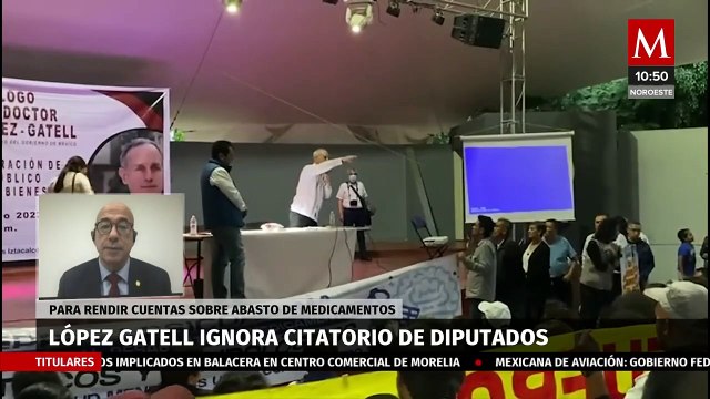 Exigen comparecencia de López Gatell ante negativa de citatorio sobre el abasto de medicamentos
