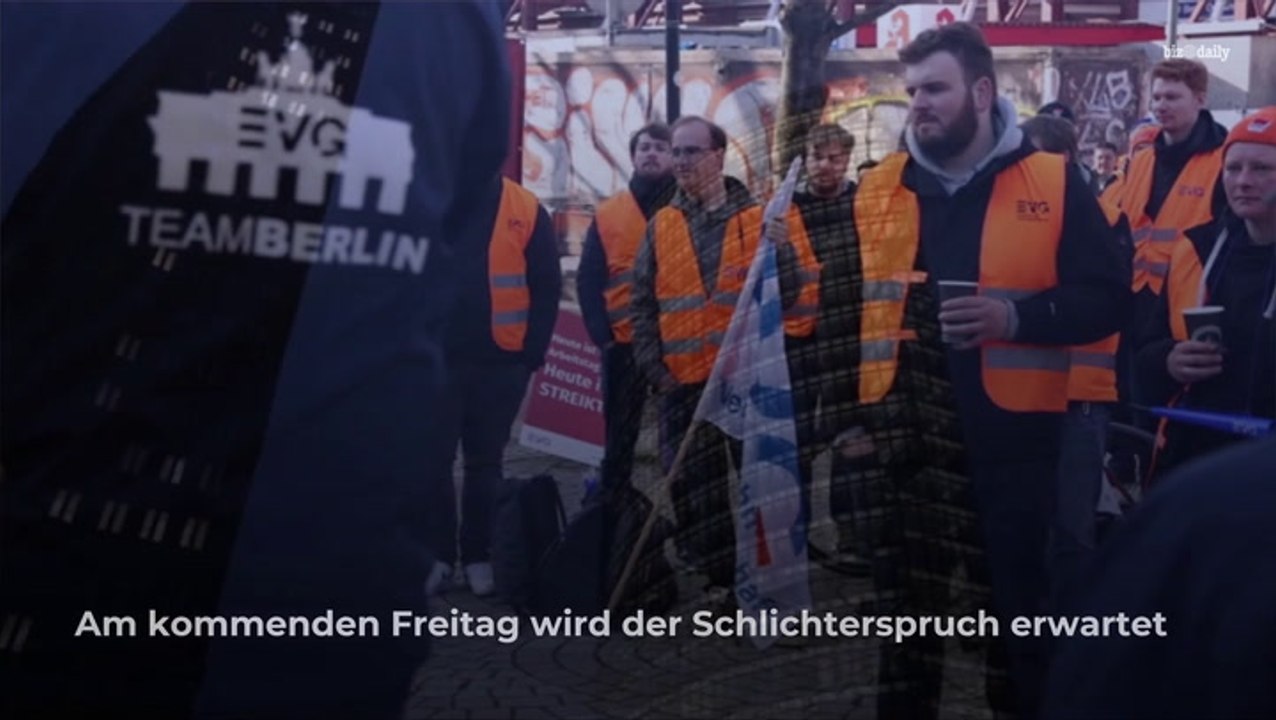 Streit mit der Bahn: So lange will die EVG NICHT streiken