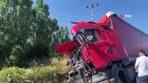 Deux camions sont entrés en collision sur la D100： 1 blessé