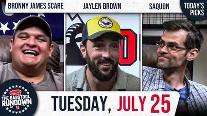 Saquon and Jaylen Brown Get PAID | Barstool Rundown - July 25, 2023