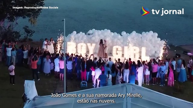 JOÃO GOMES e ARY MIRELLE revelam SEXO DO BEBÊ que esperam