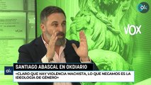 Santiago Abascal: «Claro que hay violencia machista, lo que negamos es la ideología de género»