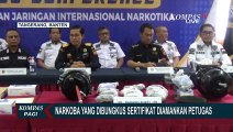 Bea Cukai dan Polisi Gagalkan Penyelundupan Sabu dan Kokain yang Disembunyikan di Lapisan Sertifikat