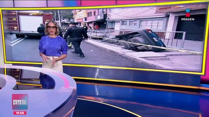 Accidente deja a una mujer herida en Tlalpan