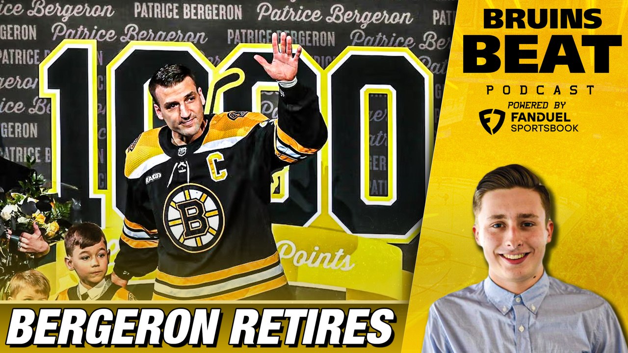 Bruins Captain Patrice Bergeron RETIRES after 19 seasons