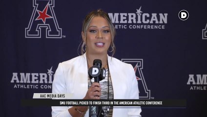 AAC MEDIA DAYS: SMU Picked To Finish Third In The American Athletic Conference