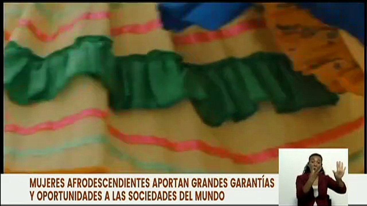 Conmemoración del Día Internacional de la Mujer Afrodescendiente