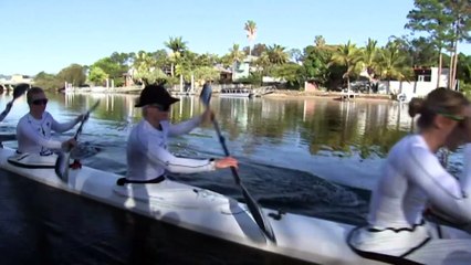 Dual Olympian balances kayaking with her firefighting career