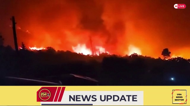 Flames spread across Dubrovnik region of Croatia in latest wildfires