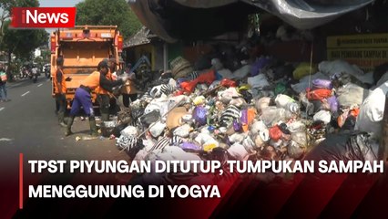 Dampak Penutupan TPST Piyungan, Tumpukan Sampah Menggunung di Kota Yogya