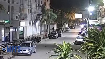 Así escapaba la mujer que se robó a una bebé del hospital de Tartagal