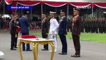 Momen Presiden Jokowi Lantik dan Ambil Sumpah Perwira TNI-Polri 2023