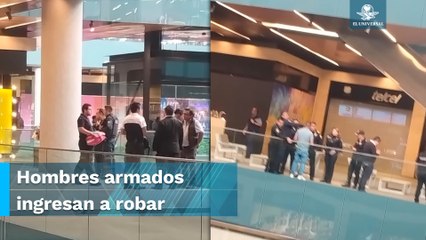 Asalto a joyería en Plaza Parque Tepeyac