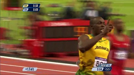 Usain Bolt Wins Olympic 100m Gold | London 2012 Olympic Games