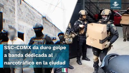 Con apoyo de drones, desarticulan banda que vendía el kilo de cocaína en 14 mil dólares