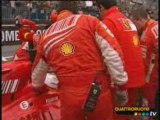 Emozioni sulla pista della Shell Arena con Luca Badoer F2007