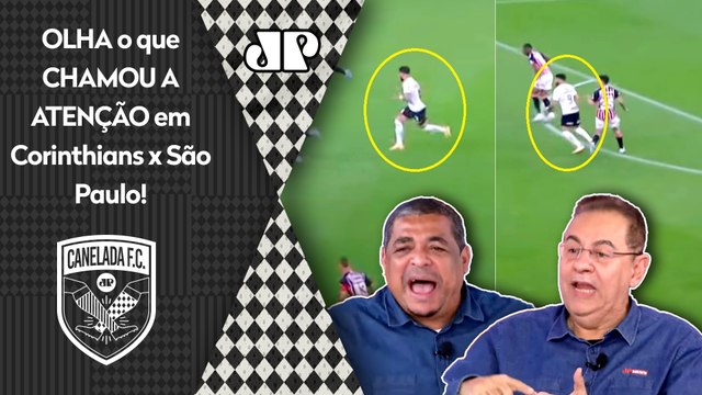 NÃO DÁ PRA ENTENDER ISSO, gente! Ele... OLHA o que CHAMOU A ATENÇÃO em Corinthians x São Paulo!