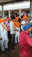 हमाल मजदूर यूनियन ने किया शर्मा का सम्मान