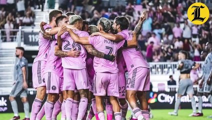 MESSI GUÍA AL INTER A UN CÓMODO TRIUNFO CON GOLEADA 4-0