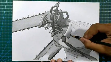 How to Drawing Chainsaw Man _ Denji   _ Drawing Chainsaw Man - Step by Step