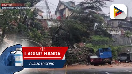 Klase sa lahat ng level at trabaho sa opisina ng gobyerno sa lungsod ng Baguio suspendido dahil sa bagyong #EgayPH