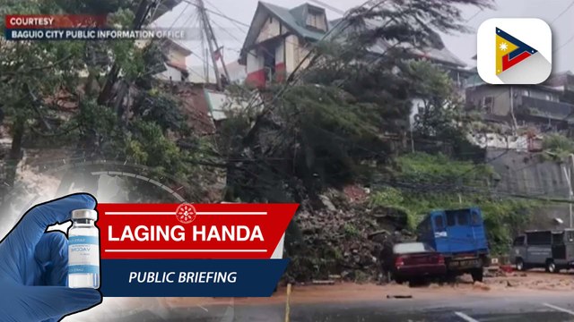 Klase sa lahat ng level at trabaho sa opisina ng gobyerno sa lungsod ng Baguio suspendido dahil sa bagyong #EgayPH