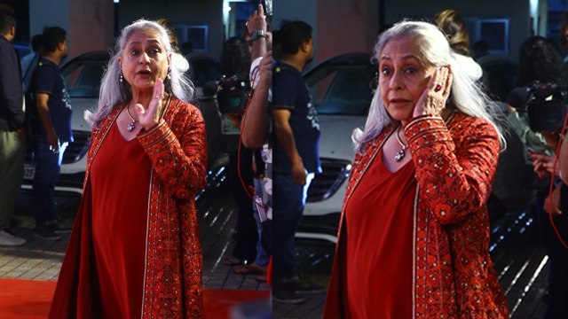 Jaya Bachchan scolds paparazzi at Rocky Aur Rani Kii Prem Kahaani screening, Says -I'm not deaf