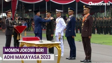 Momen Presiden Jokowi Beri Adhi Makayasa 2023, Ada Anak Eks Kapolri