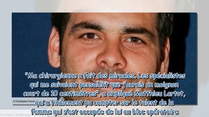 Matthieu Lartot amputé  “Elle a réussi à garder 4 cm de plus”, ce détail qui le remplit d’espoir
