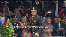 Momen  Yel-Yel Capaja TNI-Polri Membahana Guncang Istana Negara