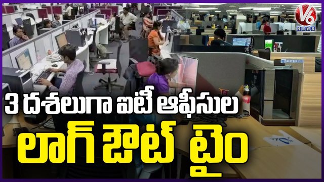 Office Timings for IT Employees Changed Due To Traffic Congestion In IT Corridor | V6 News