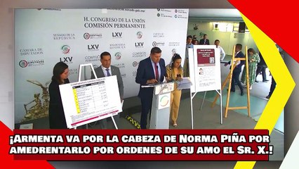 ¡VEAN! ¡Armenta va por la cabeza de Norma Piña por amedrentarlo por ordenes de su patrón el Sr. X.!