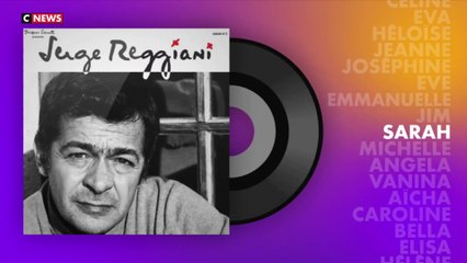 «Sarah» de Serge Reggiani : Les prénoms en chansons