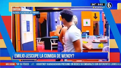 Emilio Osorio, ¿es captado escupiendo la comida de Wendy Guevara?
