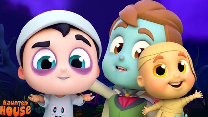 Scary Peek A Boo - Halloween Songs & Spooky Cartoon Rhymes For Kids