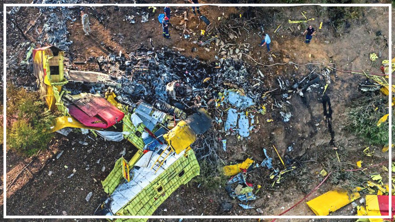 Zwei Menschen bei Absturz von griechischem Löschflugzeug gestorben