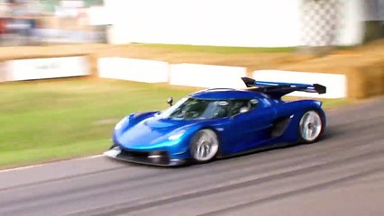 VÍDEO: Siente la potencia del Koenigsegg Jesko con una vuelta onboard en Goodwood