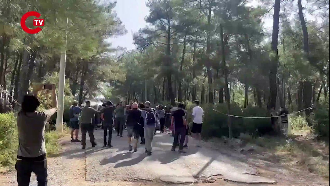 Akbelen'de ağaç kıyımına karşı mücadele sürüyor