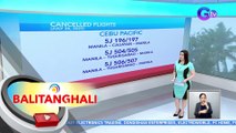 Flight cancellations dahil sa Bagyong Egay | BT