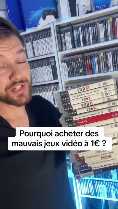 Pourquoi acheter des mauvais jeux video a 1€ ?
