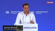 Moreno traslada a Feijóo apoyo del PP andaluz