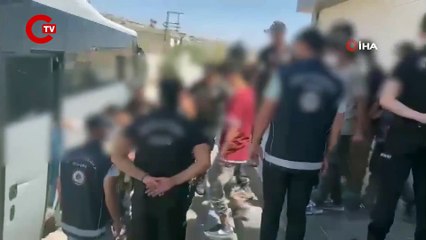 Gaziantep’te 38 kaçak göçmen yakalandı