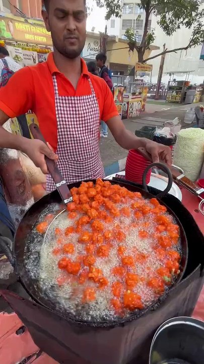 Mumbai Most Hygienic Manchurian Bhel Wala _ Indian Street Food #shorts #youtubeshorts #shortvideo
