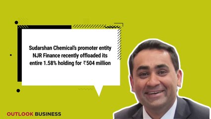 Pigment Manufacturer Sudarshan Chemical’s promoters sell shares worth Rs.841 million